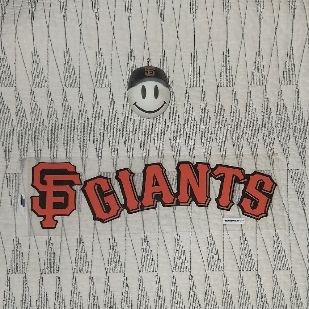 Giants Themed Sticker & Car Antenna Decor